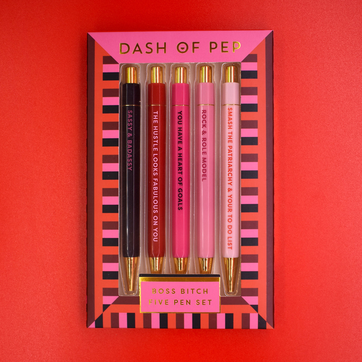 Boss Bitch Pen Set – DASH OF PEP