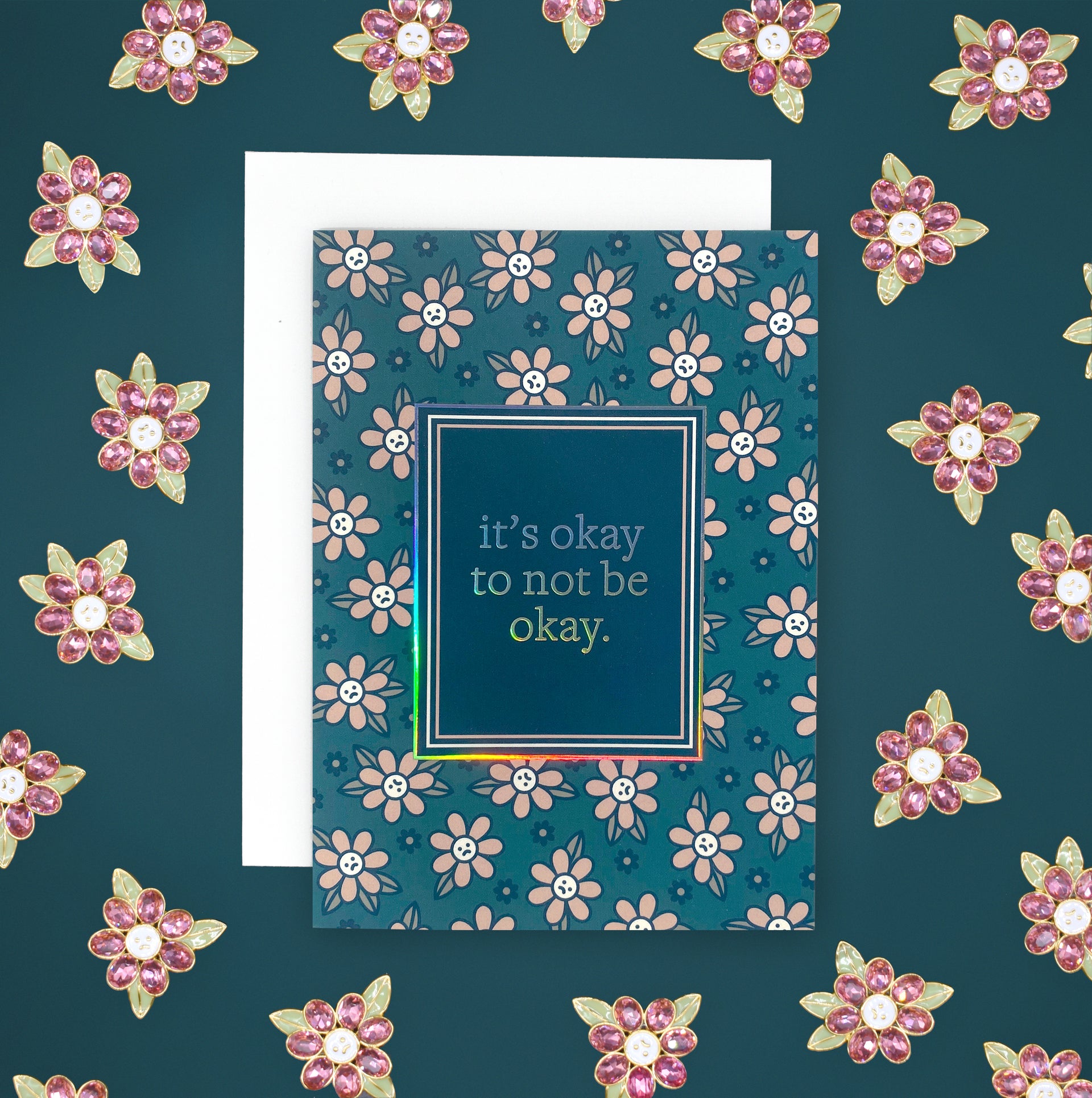 It's Okay To Not Be Okay Card – DASH OF PEP